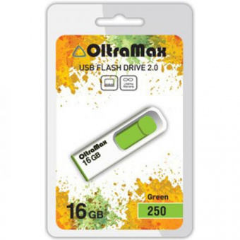 USB 16GB OltraMax 250 зелёный