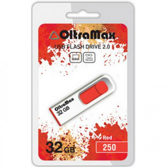 USB 32GB OltraMax 250 красный