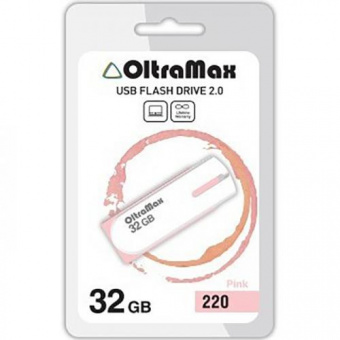 USB 32GB OltraMax 220 розовый