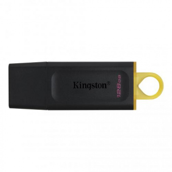 USB 3.2  128GB  Kingston  DataTravele Exodia  чёрный_жёлтый