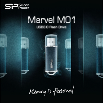 USB 3.0 64GB Silicon Power Marvel M01 синий