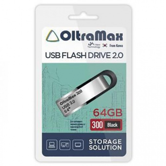 USB  64GB  OltraMax  300  чёрный