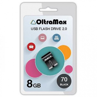 USB 8GB OltraMax 70 чёрный