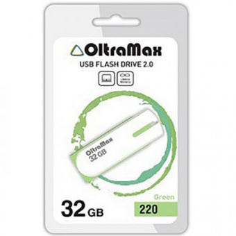 USB 32GB OltraMax 220 зелёный_2