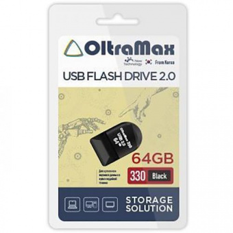 USB  64GB  OltraMax  330  чёрный