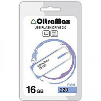 USB 16GB OltraMax 220 фиолетовый
