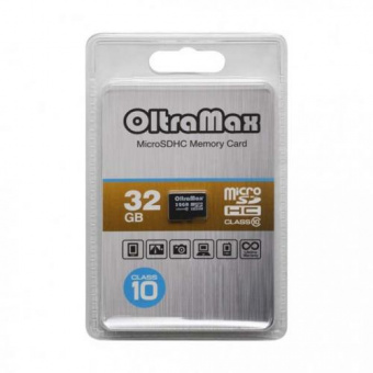 MicroSD  32GB  OltraMax Class 10 без адаптера