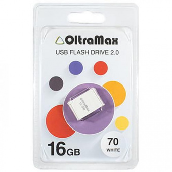 USB 16GB OltraMax 70 белый