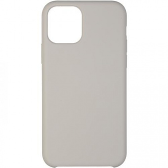Silicon case (без логотипа) для iPhone X_XS цвет графитовый-серый