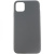 Silicon case (без логотипа) для iPhone 11 PRO MAX цвет графитовый-серый
