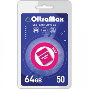USB 64GB OltraMax 50 розовый_1