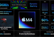 Apple представила 3-нм чип M4 с улучшенной мощностью и энергоэффективностью