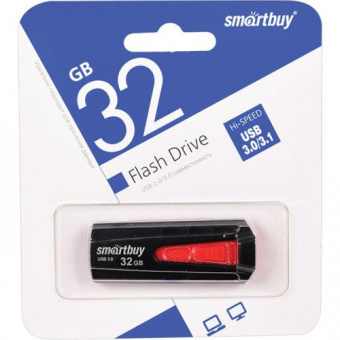 USB 32GB Smart Buy Iron белыйчёрный_2