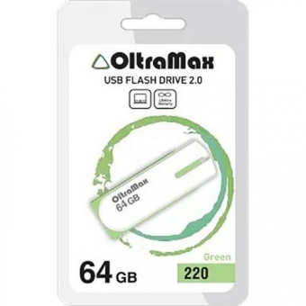 USB 64GB OltraMax 220 зелёный_2