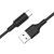 Кабель USB - Type-C HOCO X25 Soarer, 1.0м, круглый, 2.1A, силикон, цвет_чёрный_2