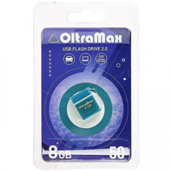 USB 8GB OltraMax 50 тёмно голубой_1_