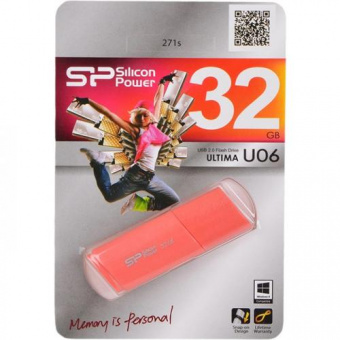 USB 32GB Silicon Power Ultima U06_розовый_7