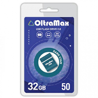 USB 32GB OltraMax 50 тёмно голубой