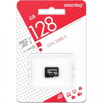 MicroSD 128GB Smart Buy Class10 UHS-I без адаптера_2