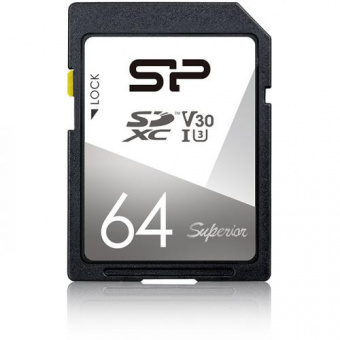 SDXC 64GB Silicon Power Class 10 Superior UHS-I