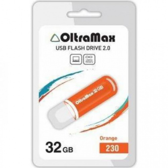 USB 32GB OltraMax 230 оранжевый