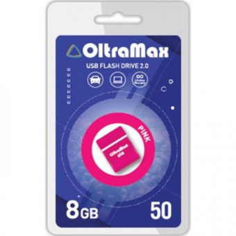 USB 8GB OltraMax 50 розовый