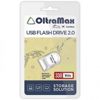 USB  64GB  OltraMax  330  белый