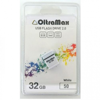 USB 32GB OltraMax 50 белый_3__This