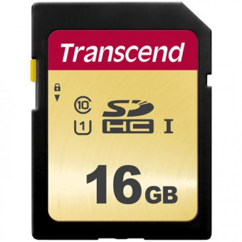 SDHC  16GB  Transcend 500S UHS-I