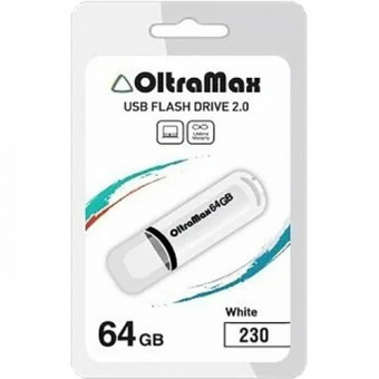 USB 64GB OltraMax 230 белый_1