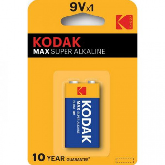 Элемент питания KODAK MAX 6LR61 (алкалин. крона) BL1 (K9V-1)_