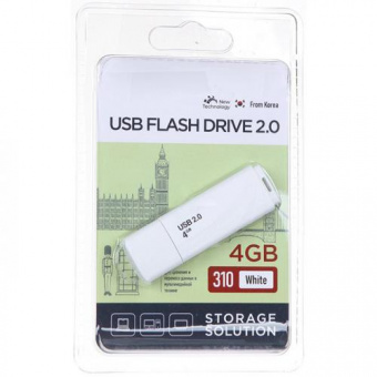 USB  4GB  OltraMax  310  белый