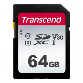 SDXC  64GB  Transcend 300S UHS-I U3